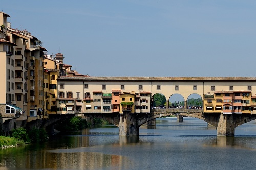 Le pont "Ponte Vecchio" à Florence