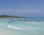 Plage en république dominicaine: regardez la couleur!